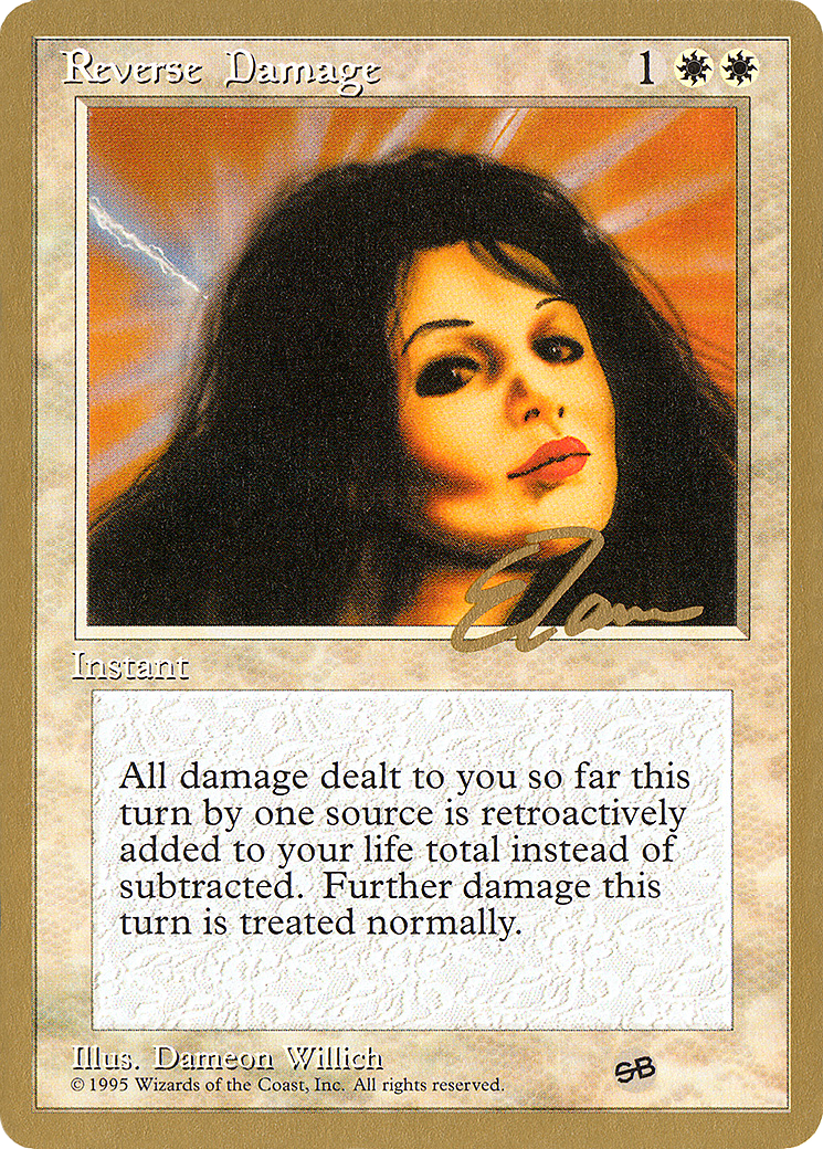 {R} Reverse Damage (Eric Tam) (SB) [Pro Tour Collector Set][GB PTC ET45SB]