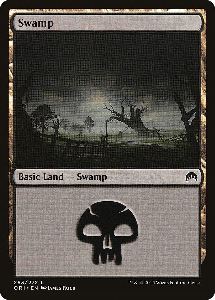 {B}[ORI 263] Swamp (263) [Magic Origins]