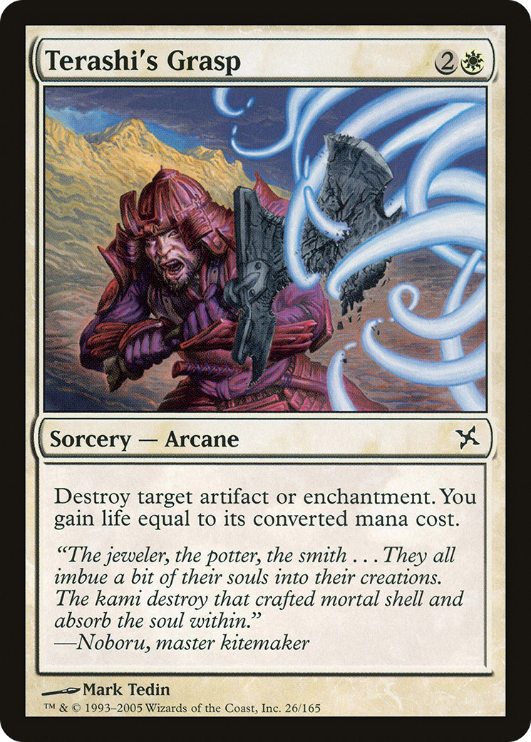 {C} Terashi's Grasp [Betrayers of Kamigawa][BOK 026]