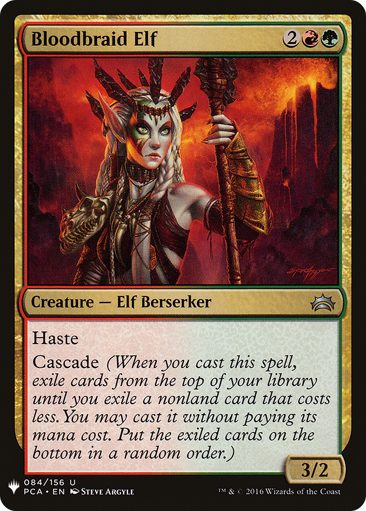 {C} Bloodbraid Elf [Mystery Booster][LS PCA 084]