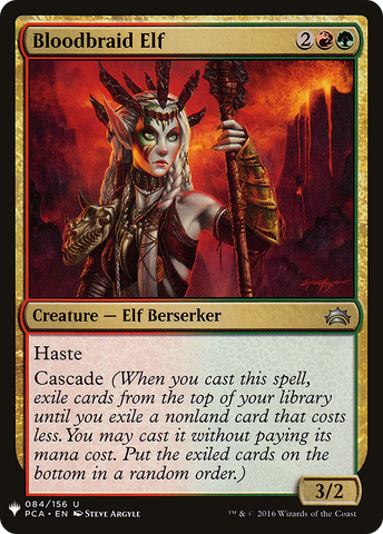 {C} Bloodbraid Elf [Mystery Booster][LS PCA 084]