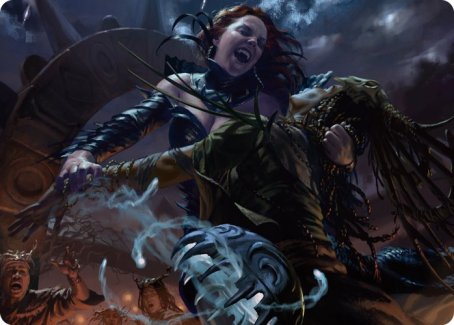 {A} Olivia's Midnight Ambush Art Card [Innistrad: Midnight Hunt Art Series][AMID 039]