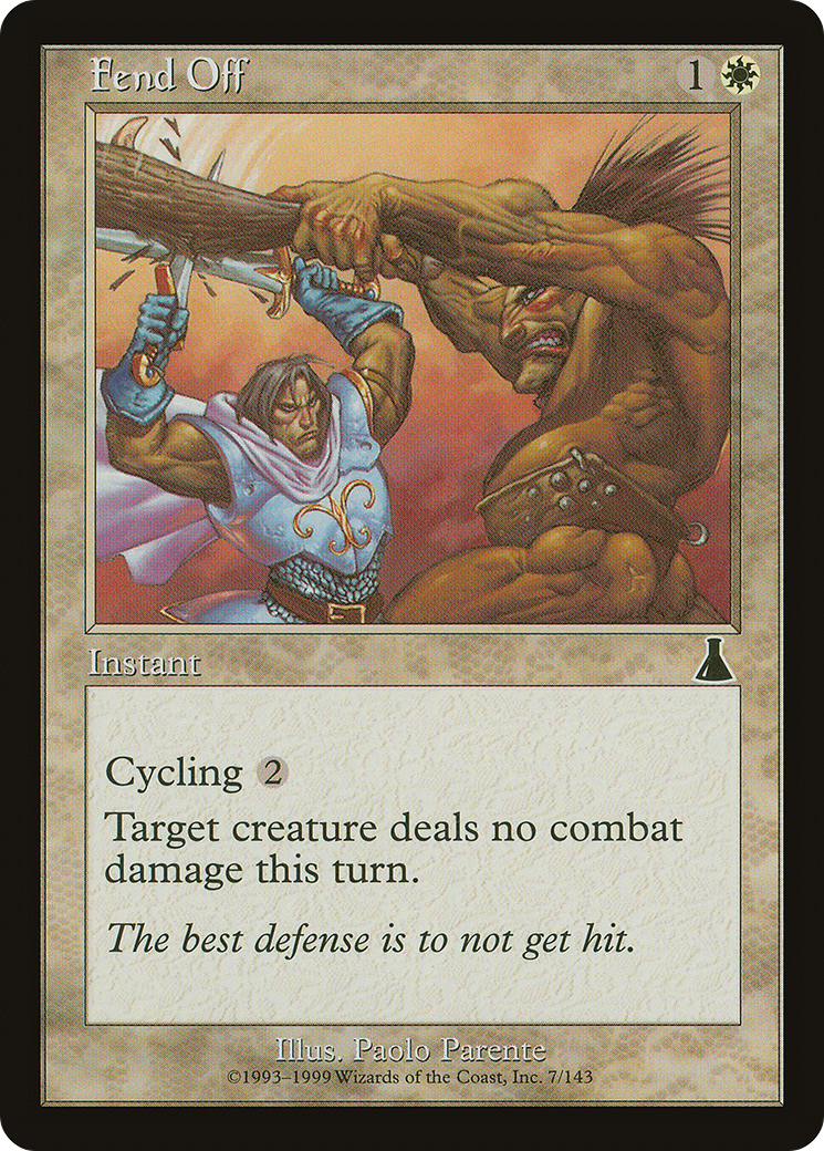 {C} Fend Off [Urza's Destiny][UDS 007]