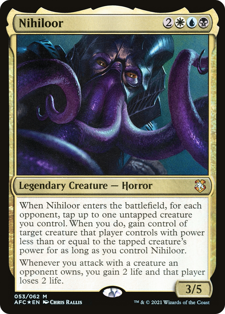 {R} Nihiloor [Dungeons & Dragons: Adventures in the Forgotten Realms Commander][AFC 053]