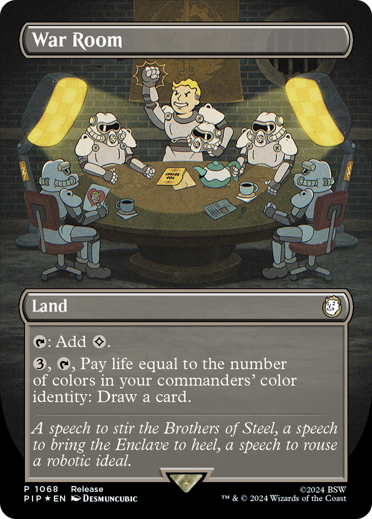 {R} War Room (Borderless) [Fallout Promos][PIP 1068]