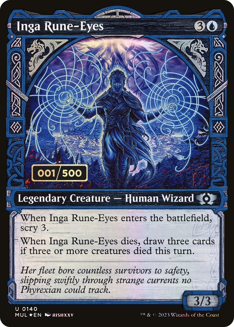 {C} Inga Rune-Eyes (Serialized) [Multiverse Legends][SR MUL 140]
