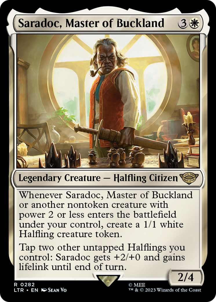 {R} Saradoc, Master of Buckland [The Lord of the Rings: Tales of Middle-Earth][LTR 282]