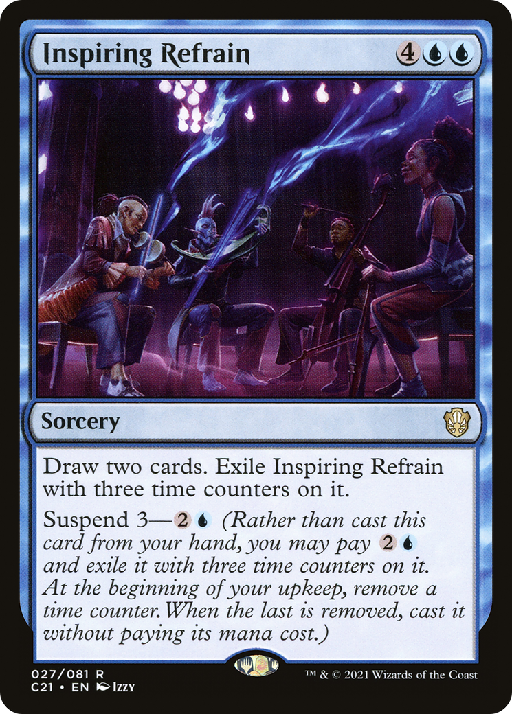 {R} Inspiring Refrain [Commander 2021][C21 027]