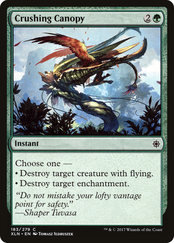 {C} Crushing Canopy [Ixalan][XLN 183]