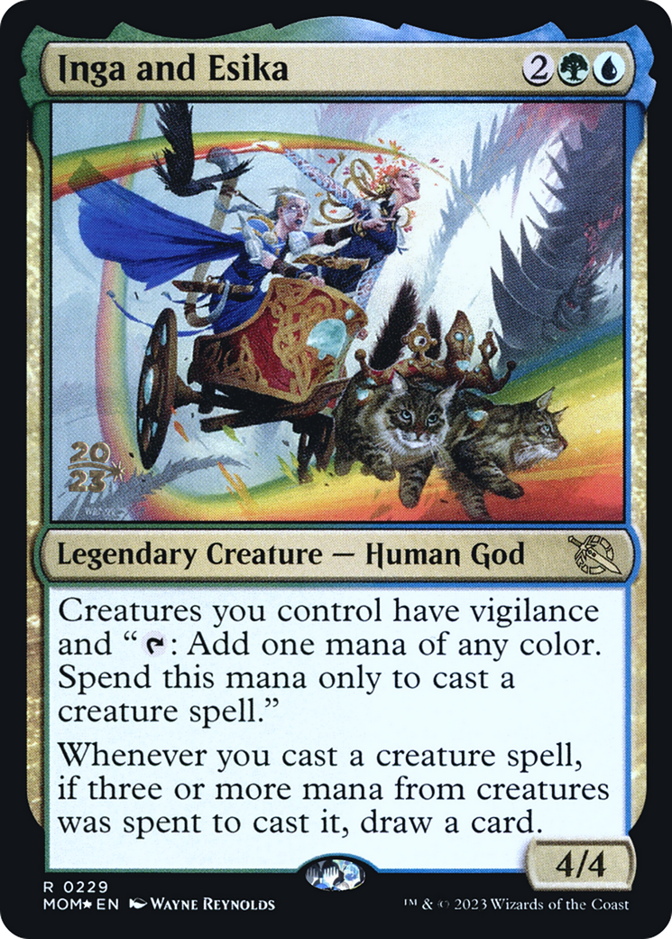 {R} Inga and Esika [March of the Machine Prerelease Promos][PR MOM 229]
