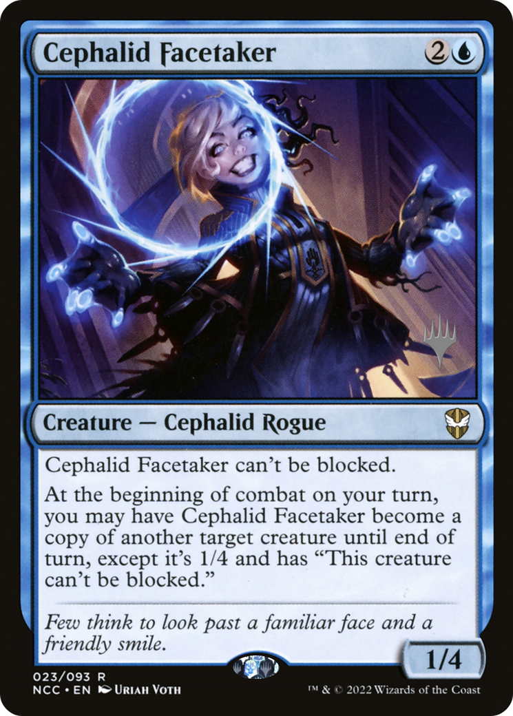 {R} Cephalid Facetaker (Promo Pack) [Streets of New Capenna Commander Promos][PP NCC 023]