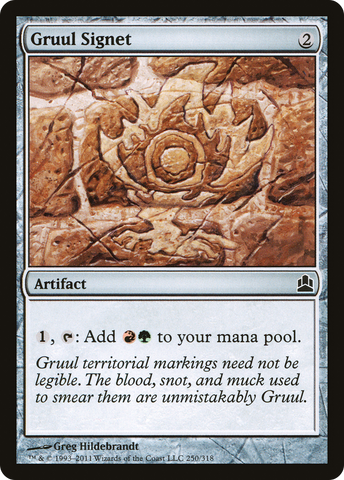 {C} Gruul Signet [Commander 2011][CMD 250]
