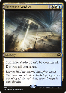 {R} Supreme Verdict [Iconic Masters][IMA 210]