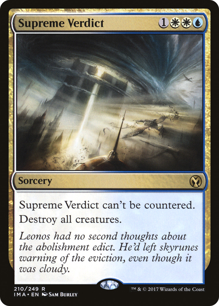 {R} Supreme Verdict [Iconic Masters][IMA 210]