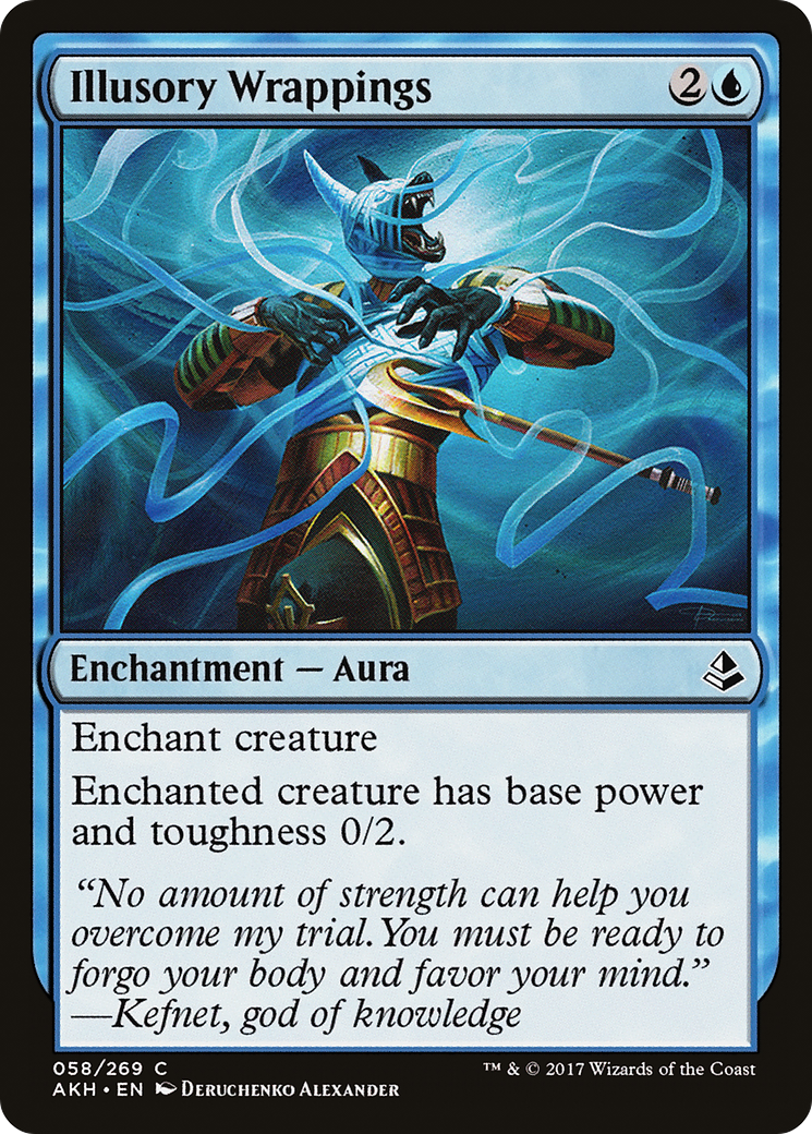{C} Illusory Wrappings [Amonkhet][AKH 058]