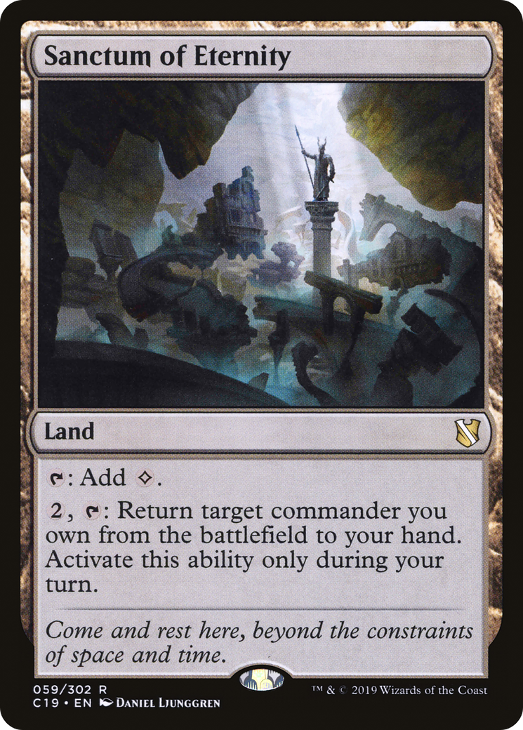 {R} Sanctum of Eternity [Commander 2019][C19 059]