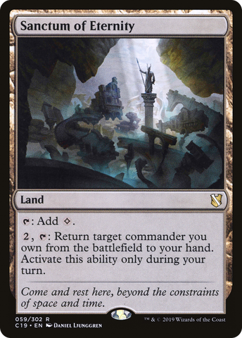 {R} Sanctum of Eternity [Commander 2019][C19 059]