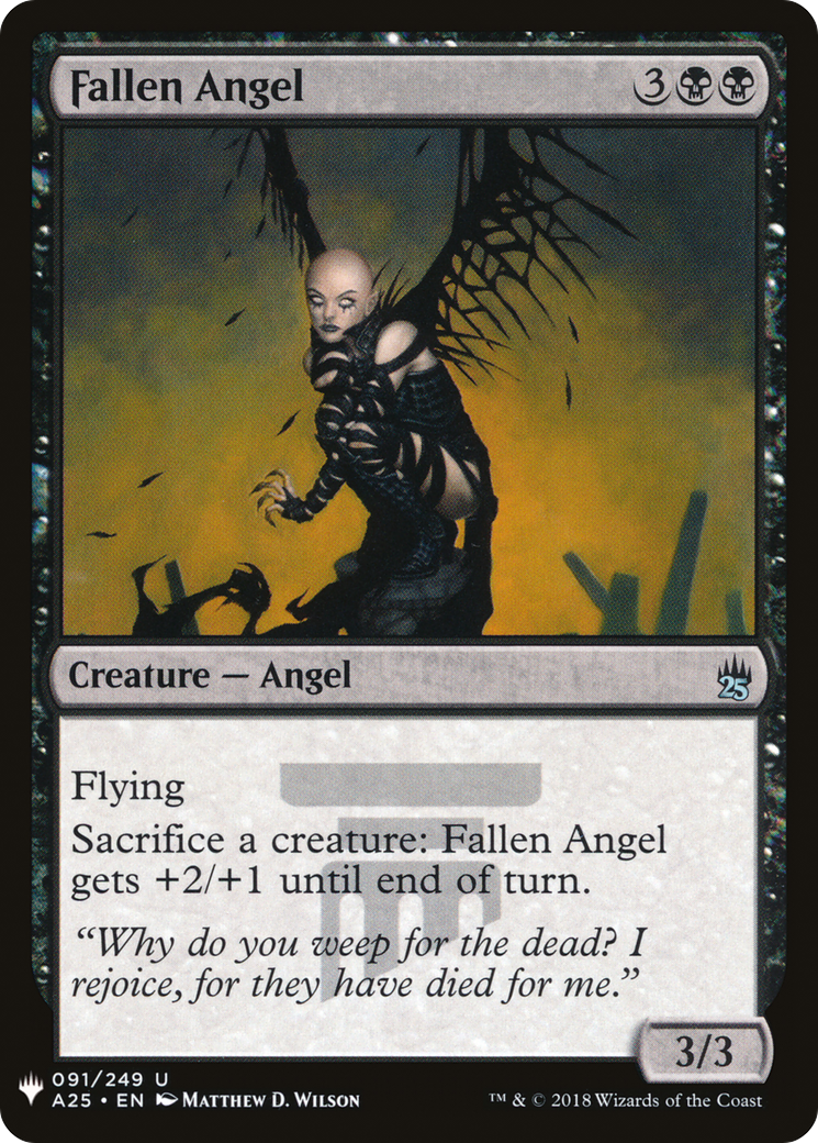 {C} Fallen Angel [Mystery Booster][LS A25 091]