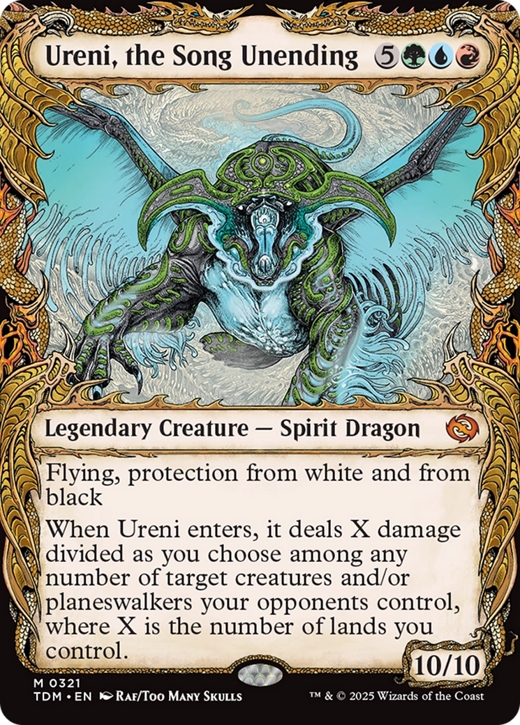 {@R} Ureni, the Song Unending (Showcase) [Tarkir: Dragonstorm][TDM 321]