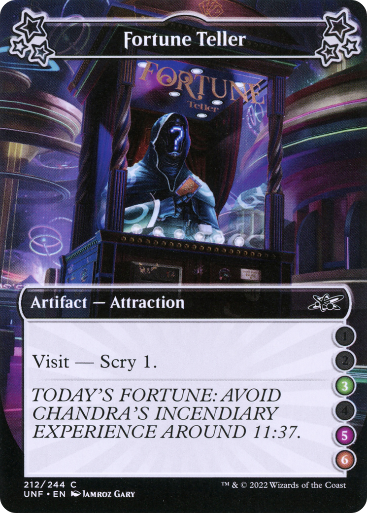 {C} Fortune Teller (3-5-6) [Unfinity][UNF 212]