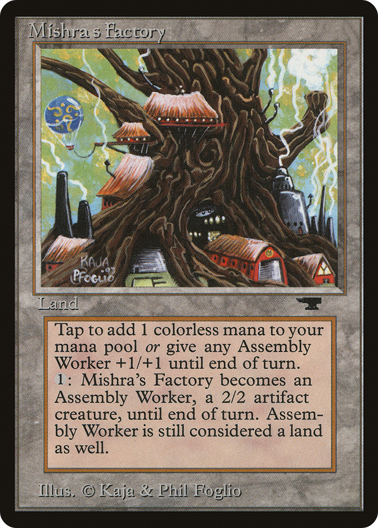 {C} Mishra's Factory (Light Green Background) [Antiquities][ATQ 80A]