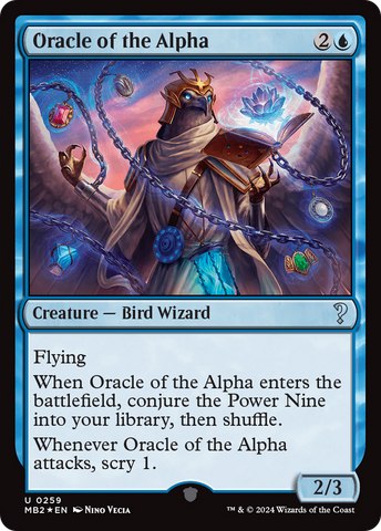 {C} Oracle of the Alpha [Mystery Booster 2][MB2 259]