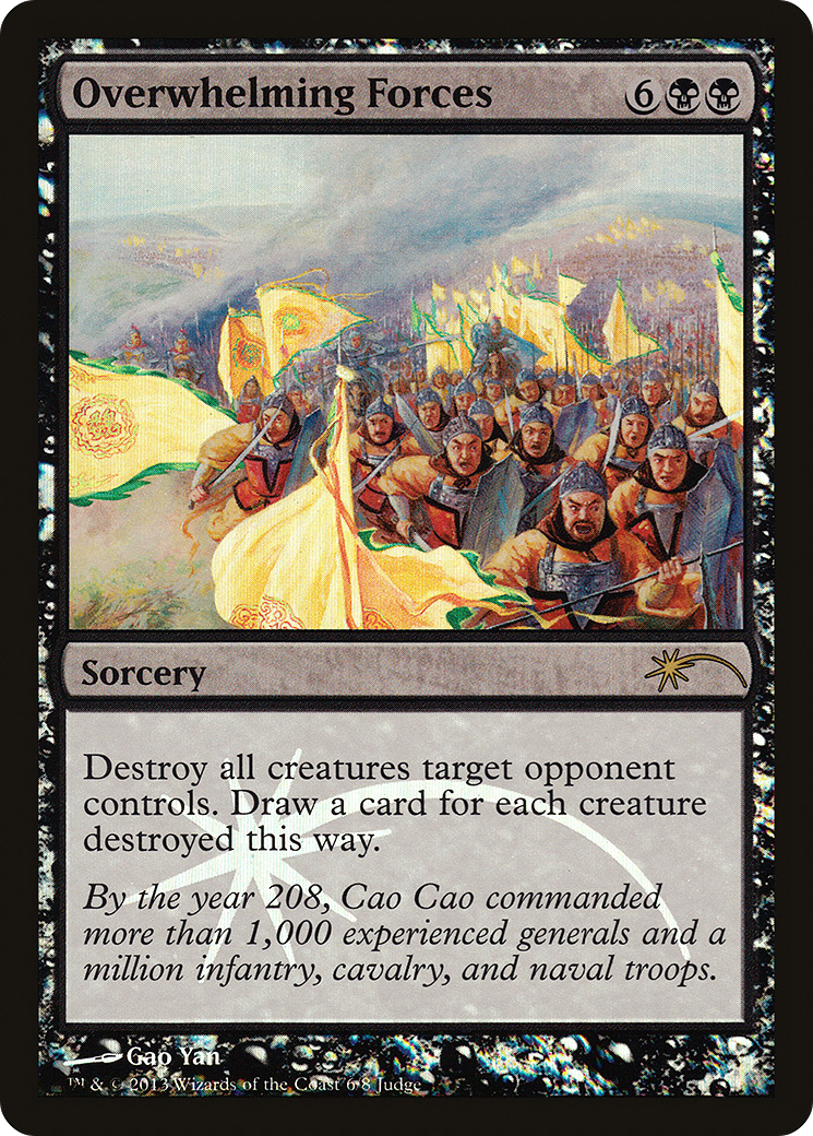 {R} Overwhelming Forces [Judge Gift Cards 2013][PA J13 006]