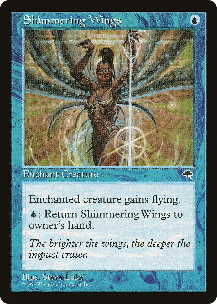 {C} Shimmering Wings [Tempest][TMP 087]