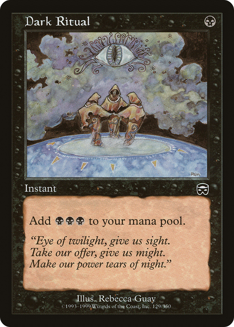 {C} Dark Ritual [Mercadian Masques][MMQ 129]