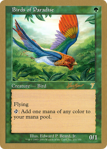 {R} Birds of Paradise (Sim Han How) [World Championship Decks 2002][GB WC02 SHH231]
