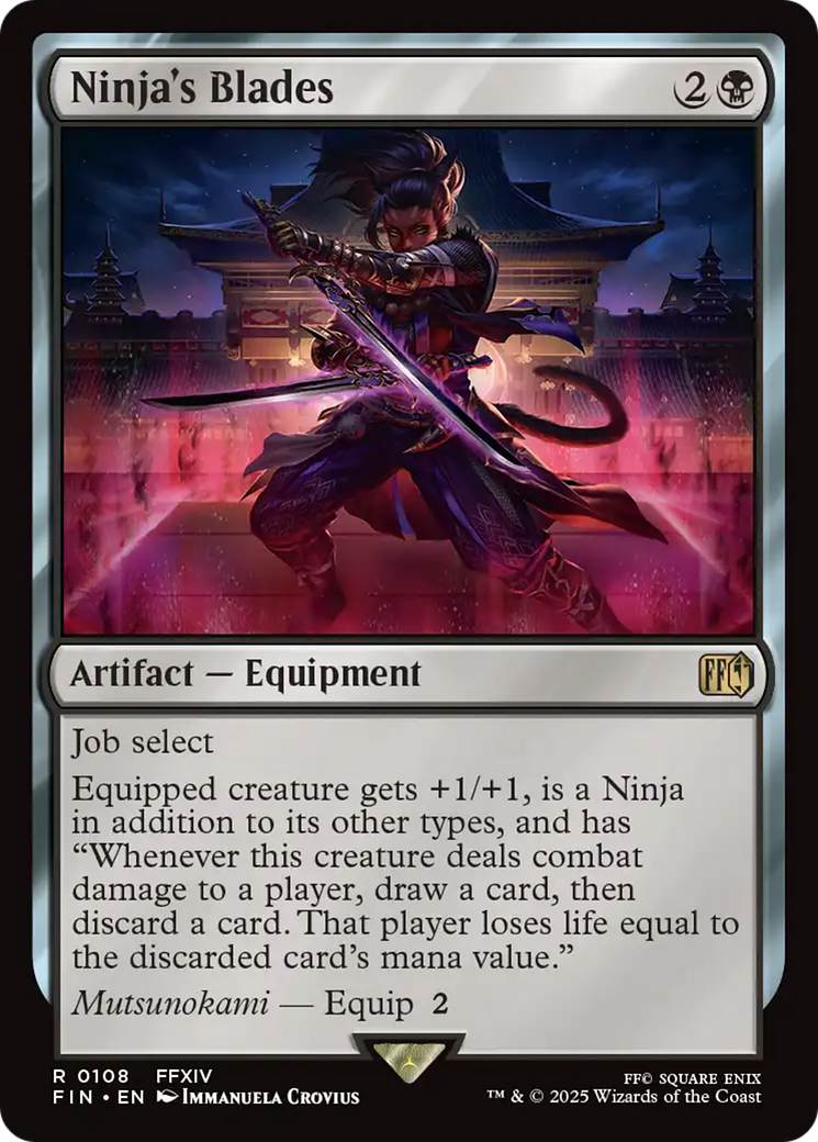 {@R} Ninja's Blades [FINAL FANTASY][FIN 108]