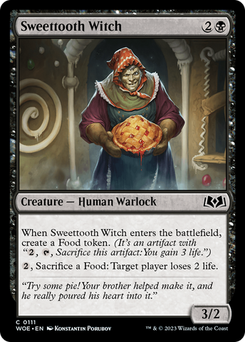 {@C} Sweettooth Witch [Wilds of Eldraine][WOE 111]