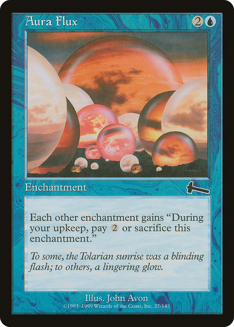 {C} Aura Flux [Urza's Legacy][ULG 027]