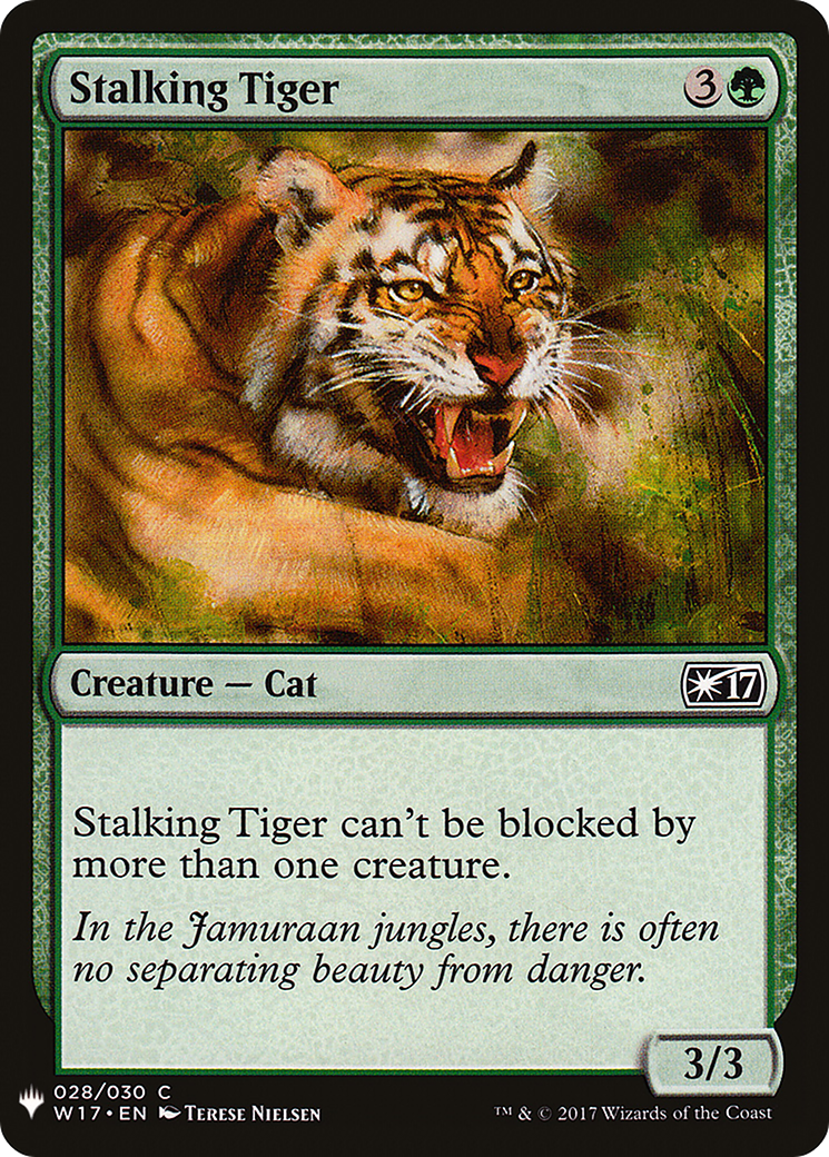 {C} Stalking Tiger [Mystery Booster][LS W17 028]