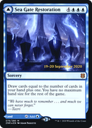 {R} Sea Gate Restoration // Sea Gate, Reborn [Zendikar Rising Prerelease Promos][PR ZNR 076]