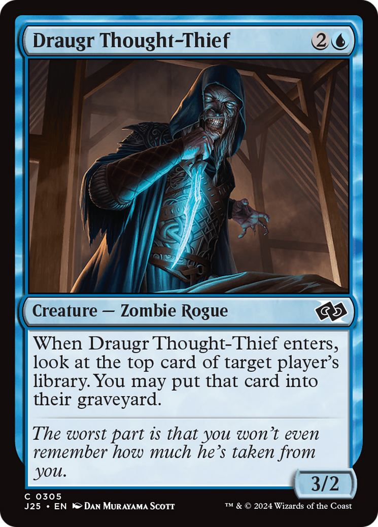{C} Draugr Thought-Thief [Foundations Jumpstart][J25 305]