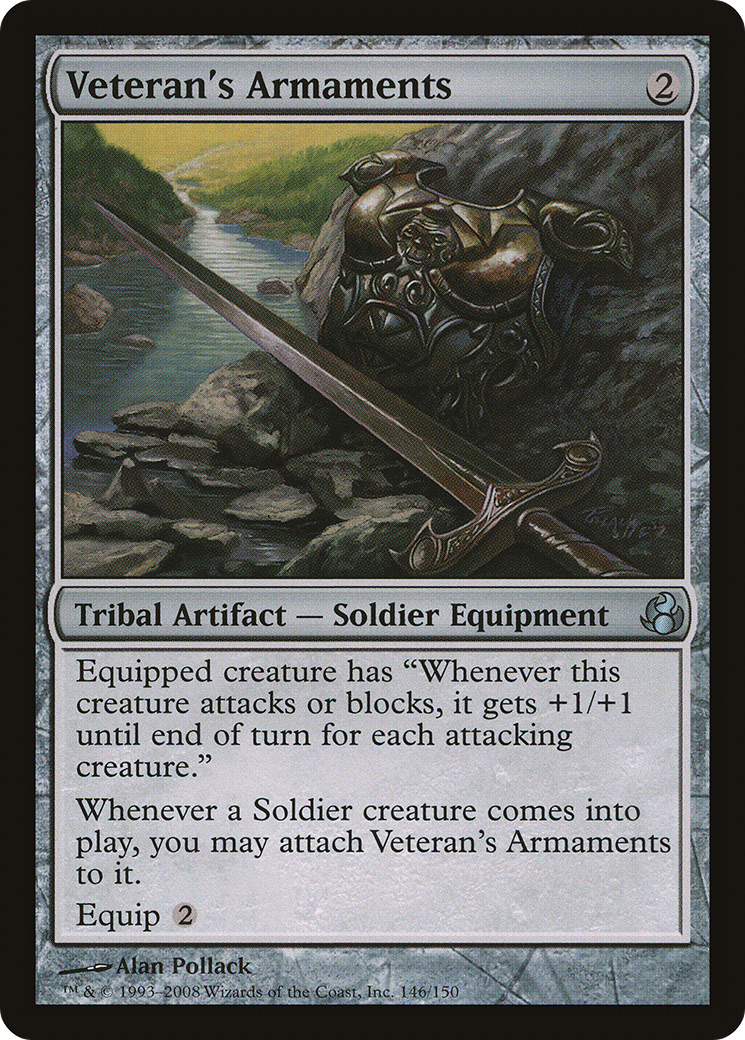 {C} Veteran's Armaments [Morningtide][MOR 146]