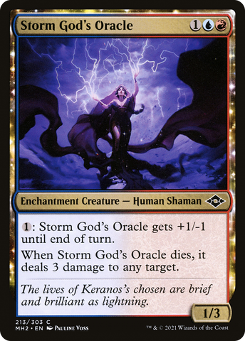 {C} Storm God's Oracle [Modern Horizons 2][MH2 213]