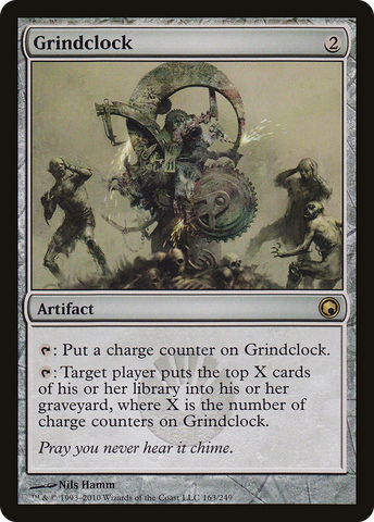 {R} Grindclock [Scars of Mirrodin][SOM 163]