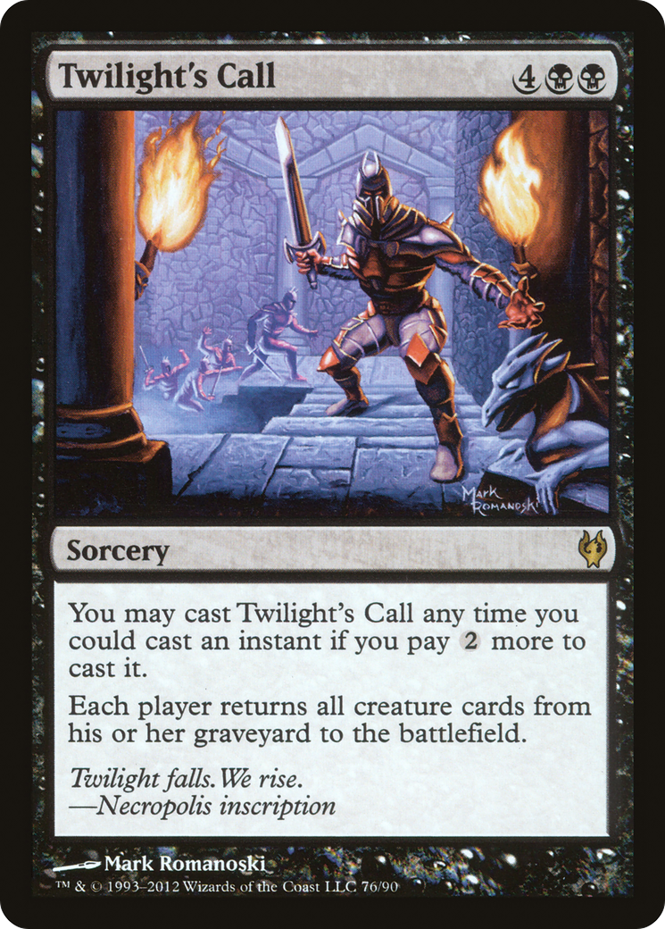 {R} Twilight's Call [Duel Decks: Izzet vs. Golgari][DDJ 076] - Misty Mountain Games