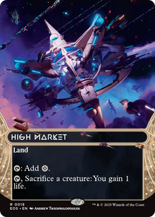 {R} High Market (0018) (Borderless) [Edge of Eternities: Stellar Sights][EOS 018]