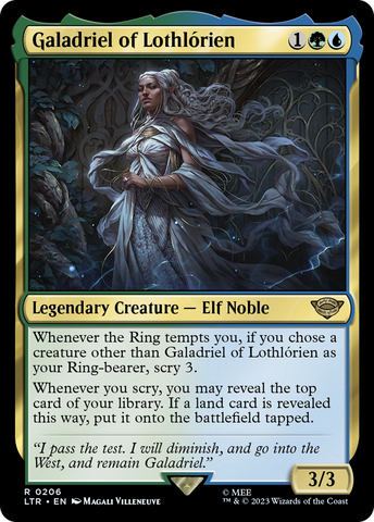 {R} Galadriel of Lothlorien [The Lord of the Rings: Tales of Middle-Earth][LTR 206]