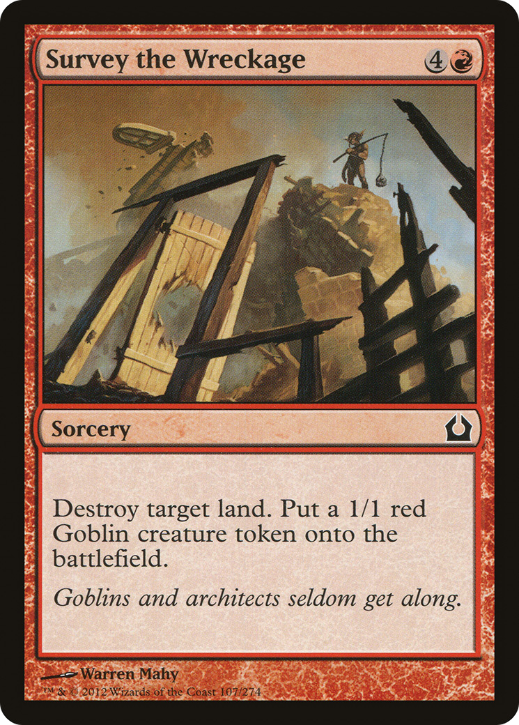 {C} Survey the Wreckage [Return to Ravnica][RTR 107]