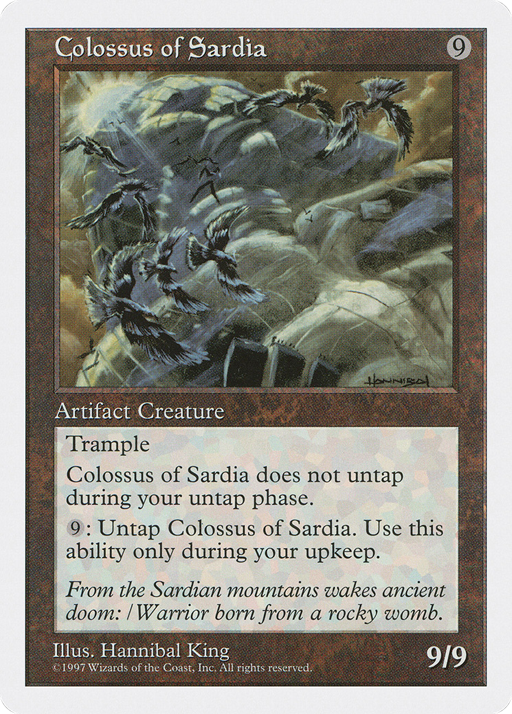 {R} Colossus of Sardia [Fifth Edition][5ED 358]
