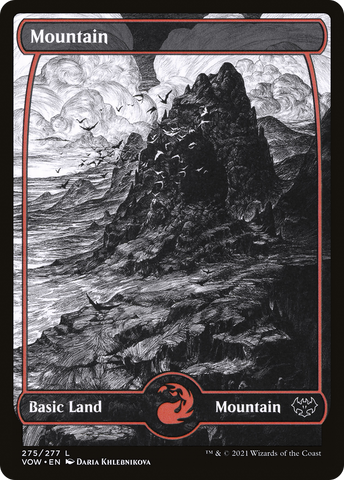 {B}[VOW 275] Mountain (275) [Innistrad: Crimson Vow]