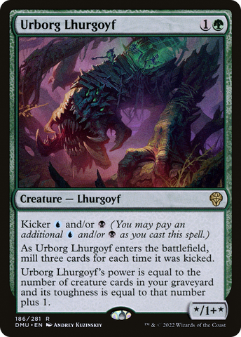 {R} Urborg Lhurgoyf [Dominaria United][DMU 186]