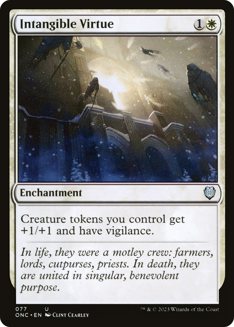 {C} Intangible Virtue [Phyrexia: All Will Be One Commander][ONC 077]