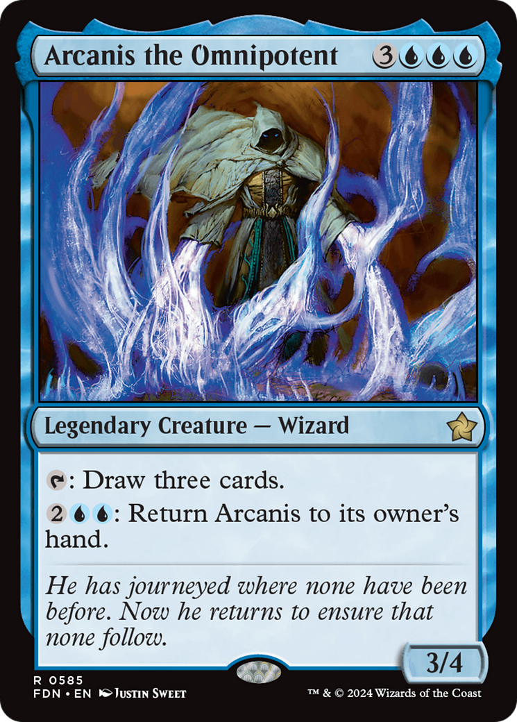 {@R} Arcanis the Omnipotent [Foundations][FDN 585]