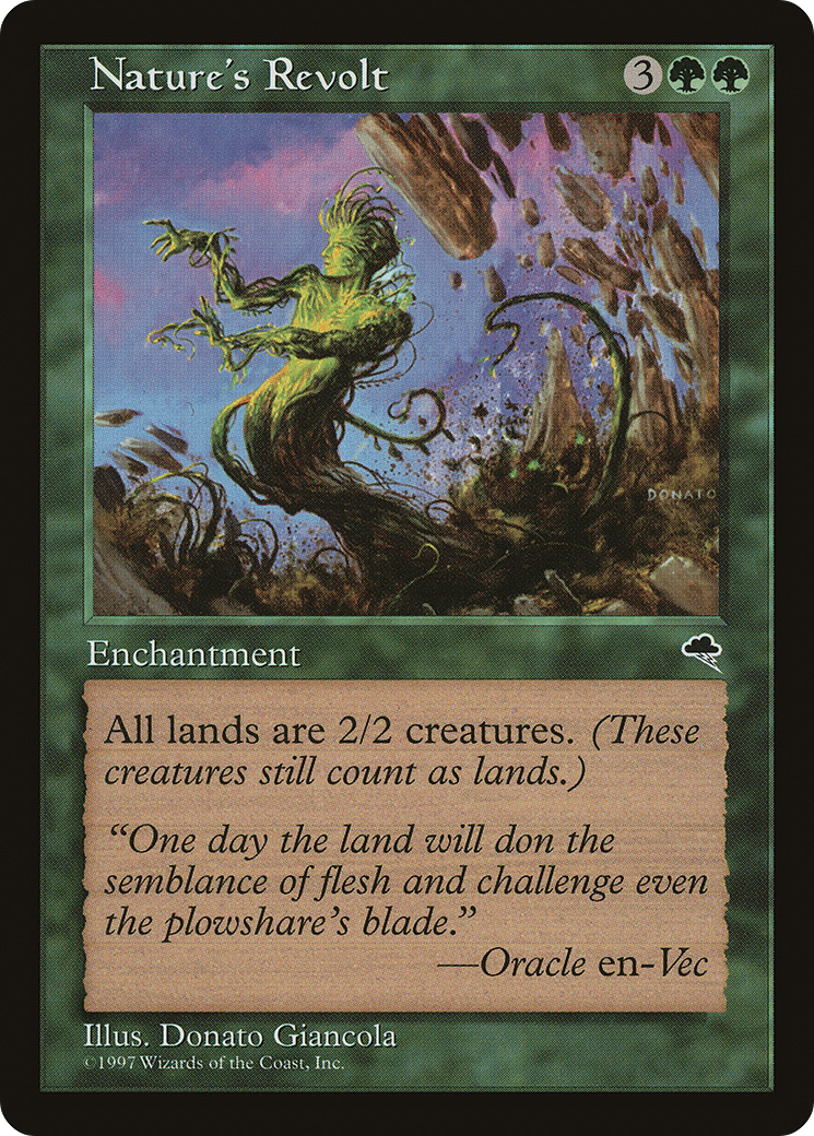 {R} Nature's Revolt [Tempest][TMP 240]