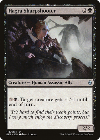{C} Hagra Sharpshooter [Battle for Zendikar][BFZ 113]